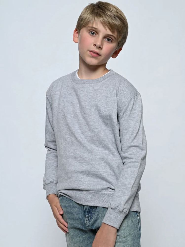CR03K CLEARANCE Comfort Cut Kids Sweatshirt image 2