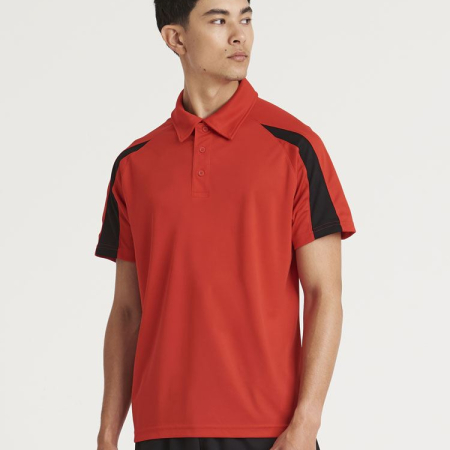 JC043 Contrast Cool Polo image 1