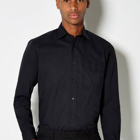 KK104 Men's Long Sleeve Business Shirt image 1