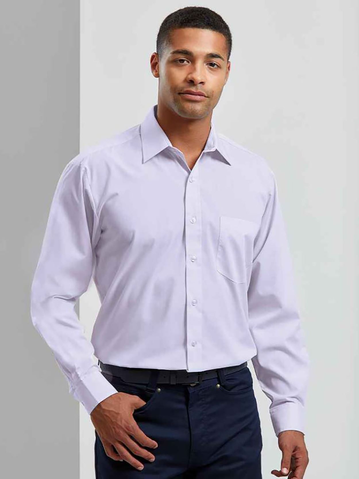 PR200 Long Sleeve Poplin Shirt image 2