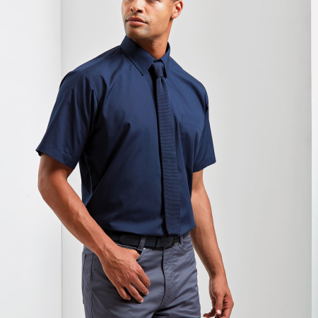 PR202 Short Sleeve Poplin Shirt image 1