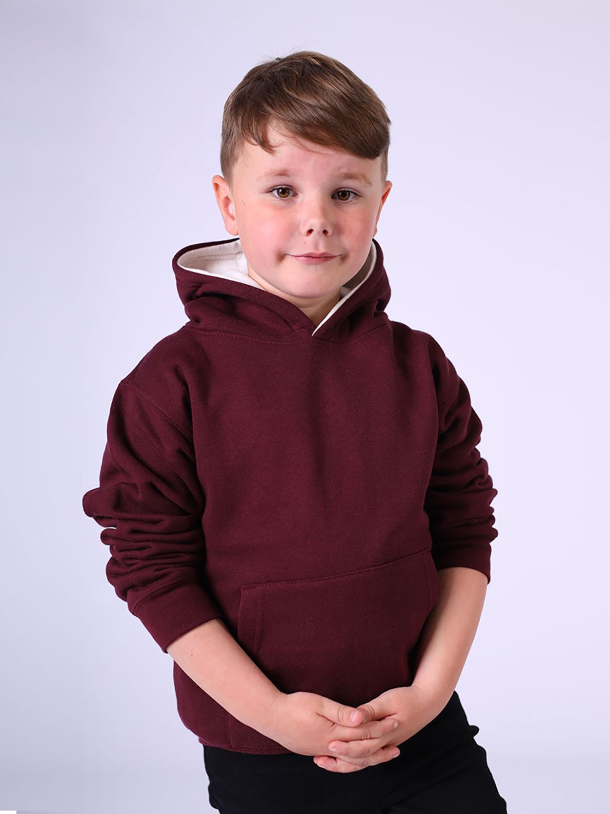 W73K Kids Contrast Hoodie image 1