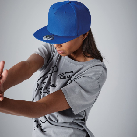B610 5 Panel Snapback Rapper Cap image 1