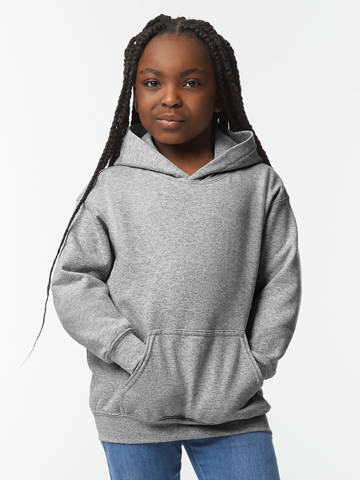 GD57B 18500B Heavy Blend Youth Hooded Sweatshirt image 1