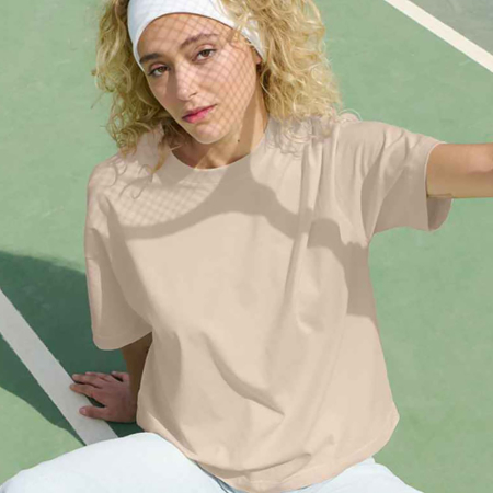 03807 Ladies Boxy Oversized Organic T-Shirt image 1