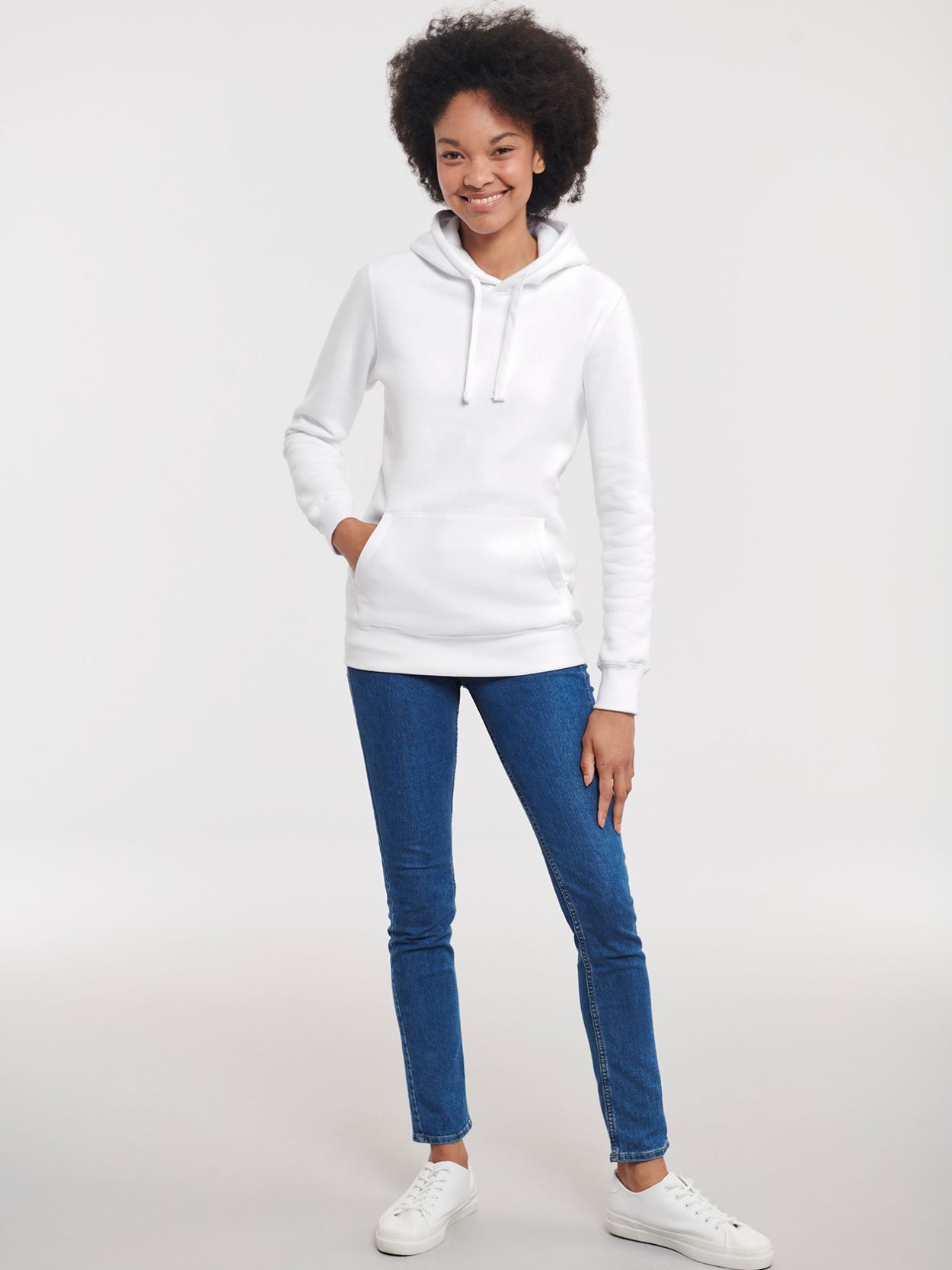 265F Russell Ladies Authentic Hooded Sweat image 2