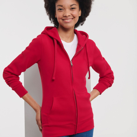 266F Russell Ladies Authentic Zipped Hoodie image 1