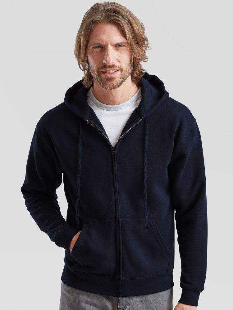 62034 Zip Through Hooded Sweatshirt image 1