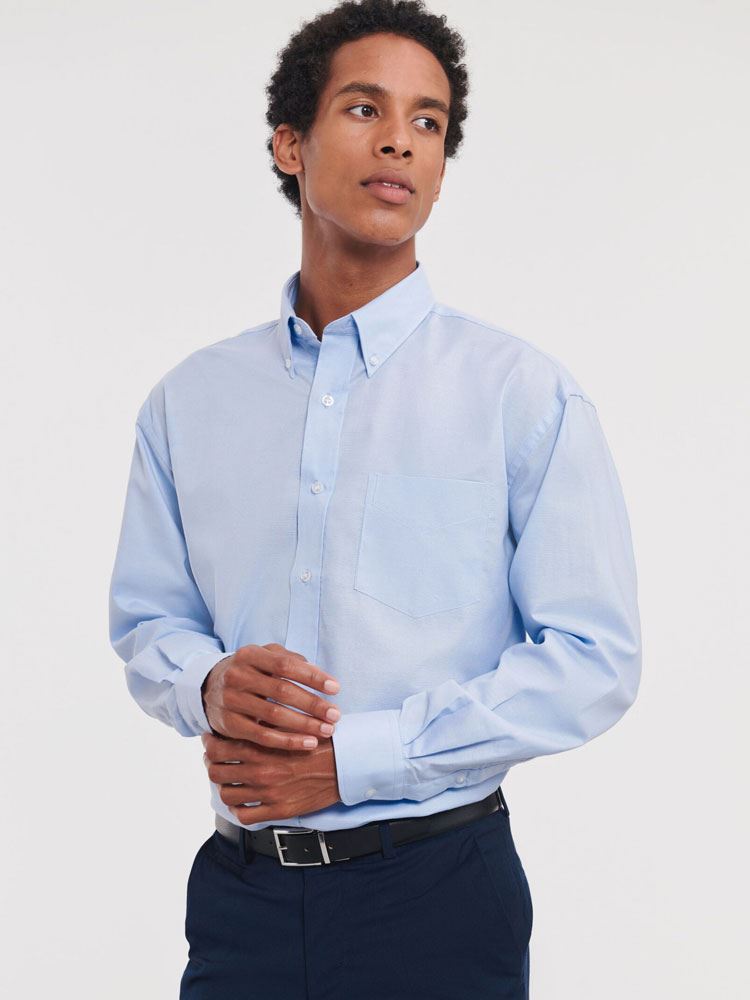 932M Men's Long Sleeve Easy Care Oxford Shirt image 1