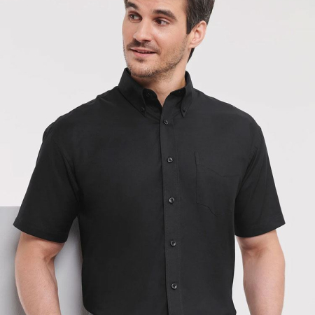 933M Men's Short Sleeve Easy Care Oxford Shirt image 1
