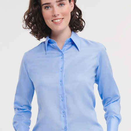 956F Ladies Long Sleeve Ultimate Non Iron Luxury Shirt image 1