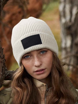 B442R Fashion Patch Beanie image 1
