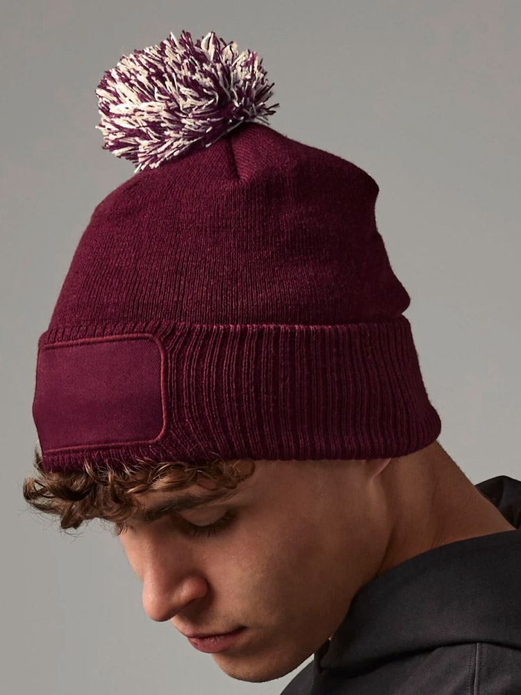 B443 Snowstar Printers Beanie image 1