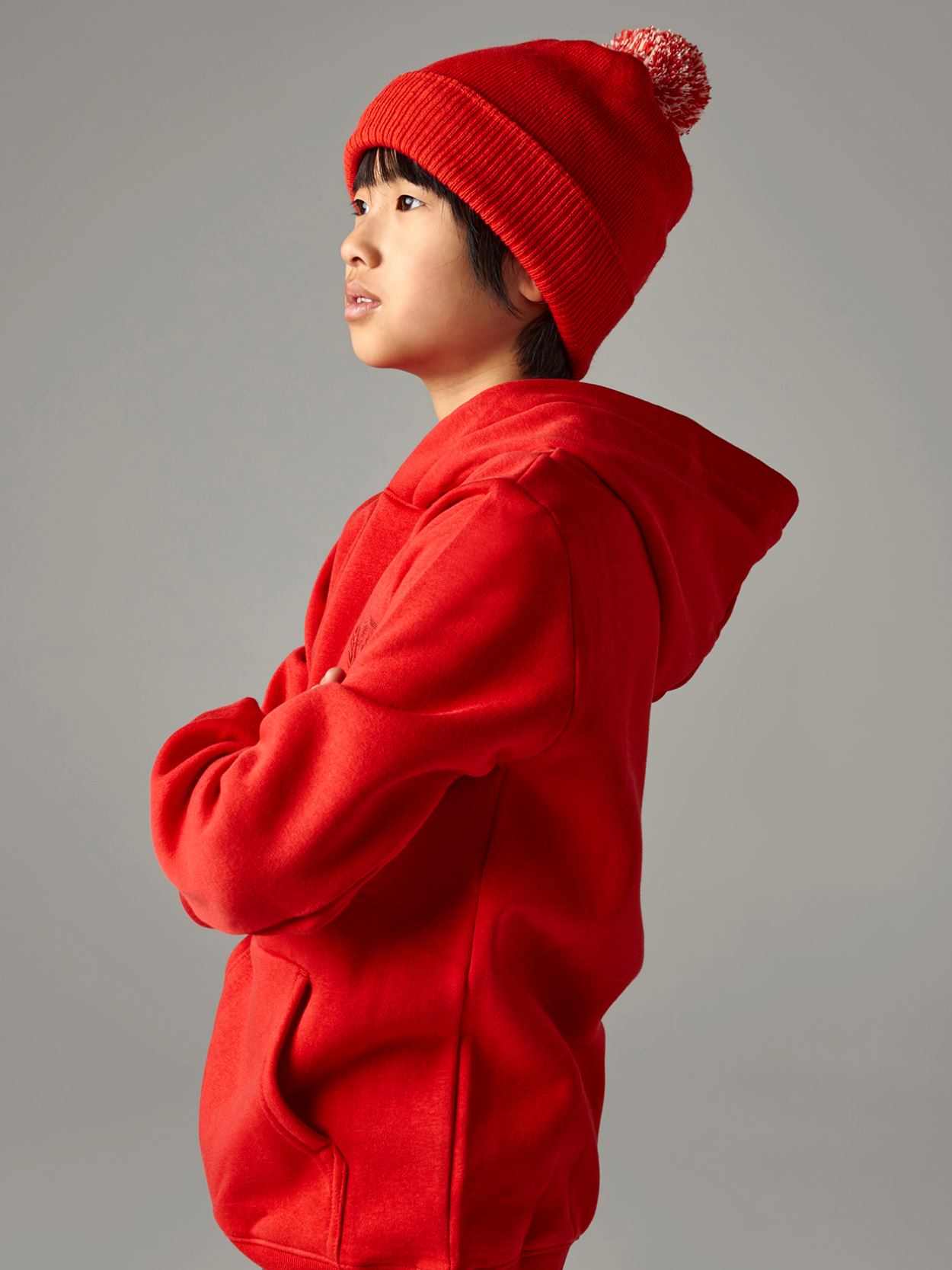 B450B Beechfield Junior Snowstar Beanie image 2