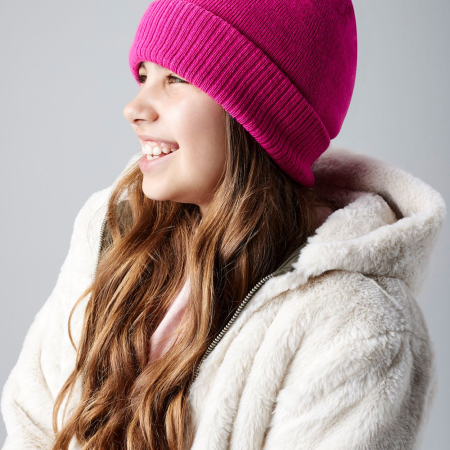 B450B Beechfield Junior Snowstar Beanie image 1