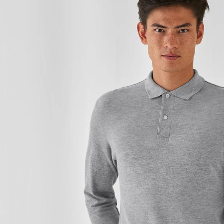 BA290 Long Sleeve Polo image 1