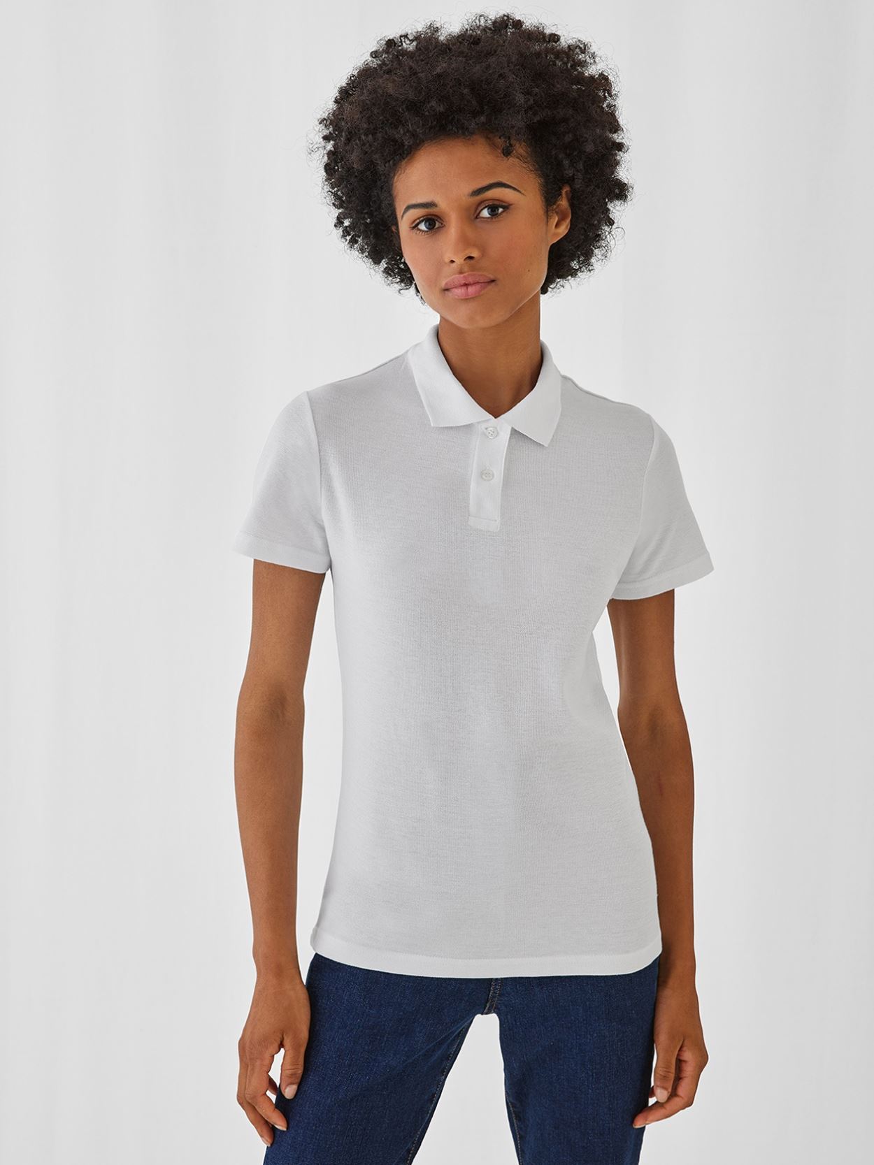 BA306F Womens' B&C Id.001 Polo image 1