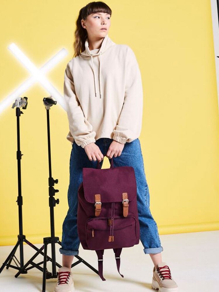 BG613 Bagbase Heritage Laptop Backpack image 1