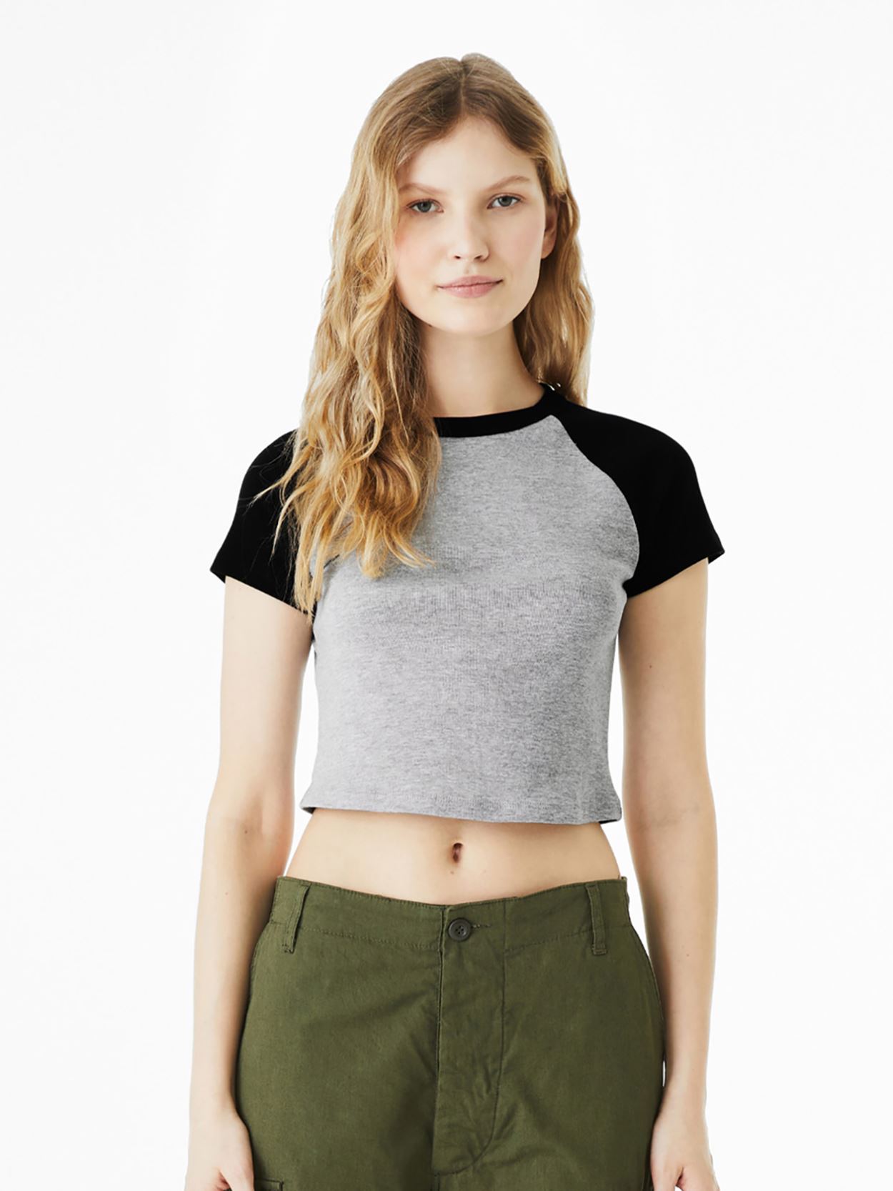 BL1201 BE1201 Ladies Micro Rib Raglan T shirt image 2