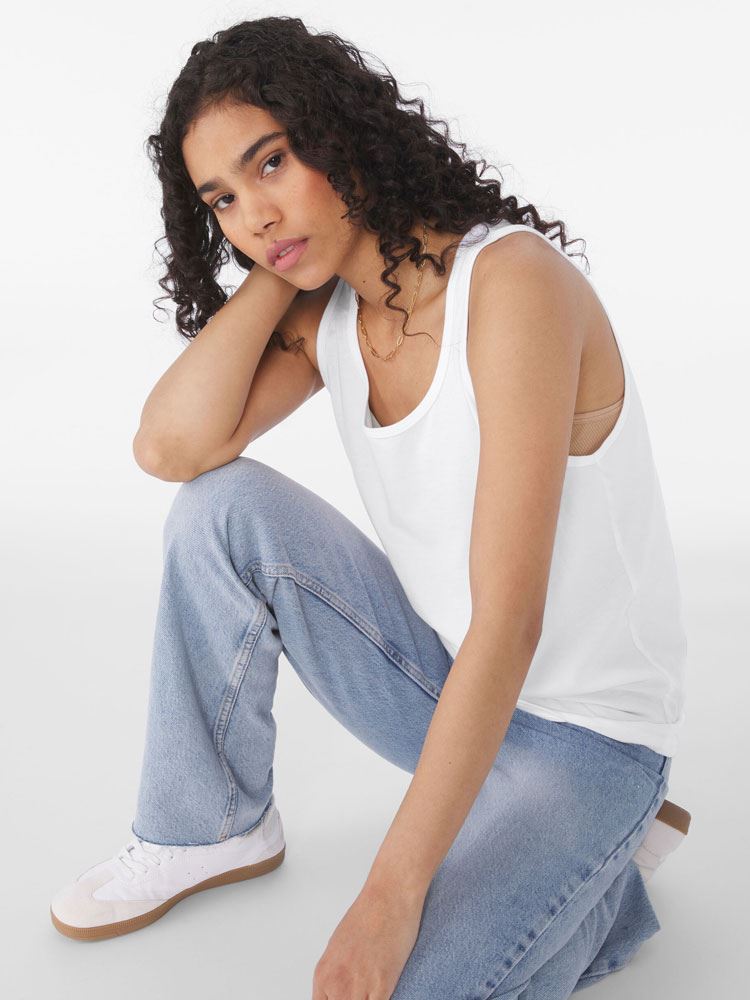 CA3480 Canvas Unisex Jersey Tank image 2