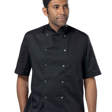 DD08CS Economy Short Sleeve Chef's Jacket image 1