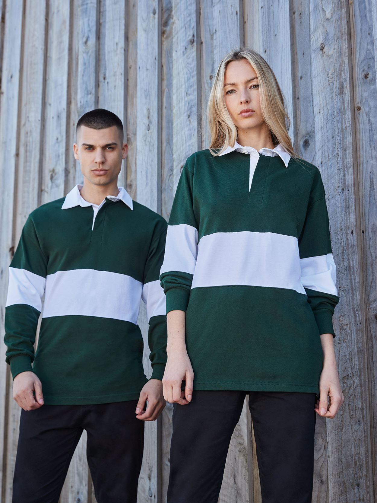 FR07 Panelled Rugby Shirt image 1