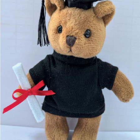 Grad Keyring Bear Graduation Keyring Bear image 1