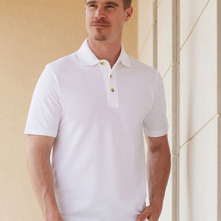 H100 Cotton Pique Polo Shirt image 1