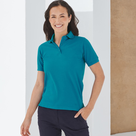 H401 Ladies Classic Polycotton Polo Shirt image 1
