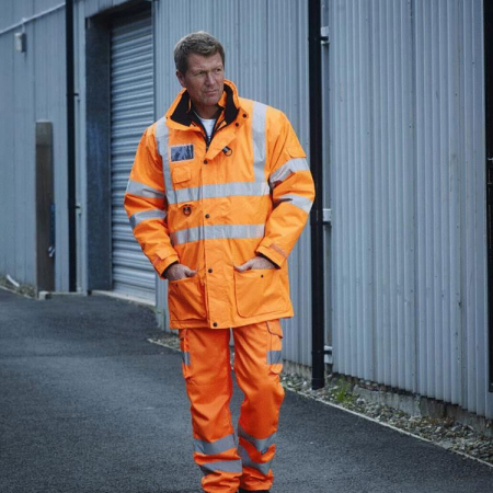 HVP711 Yoko Hi Vis Multi Function 7 In 1 Jacket image 1