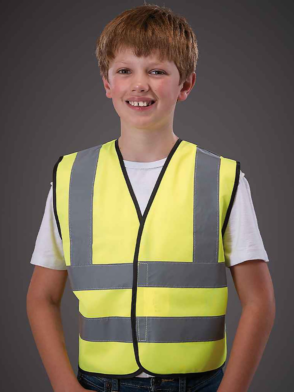 HVW100CH Hi Vis Children's Waistcoat image 2