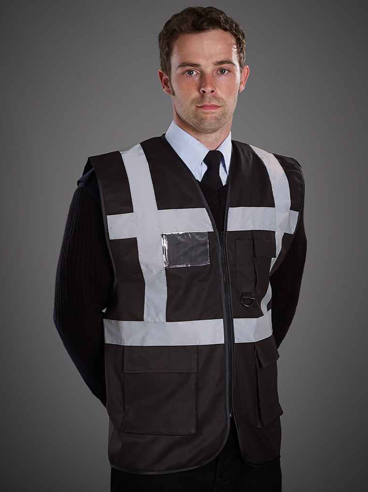 HVW801 Hi Vis Executive Waistcoat image 1