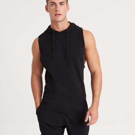 JC053 Urban Sleeveless Muscle Hoodie image 1