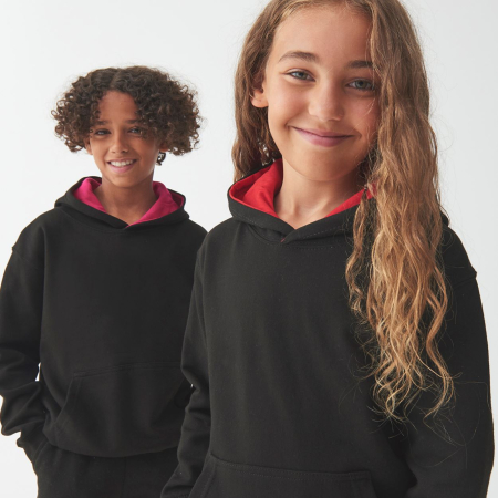 JH003B Kids Varsity Hoodie image 1
