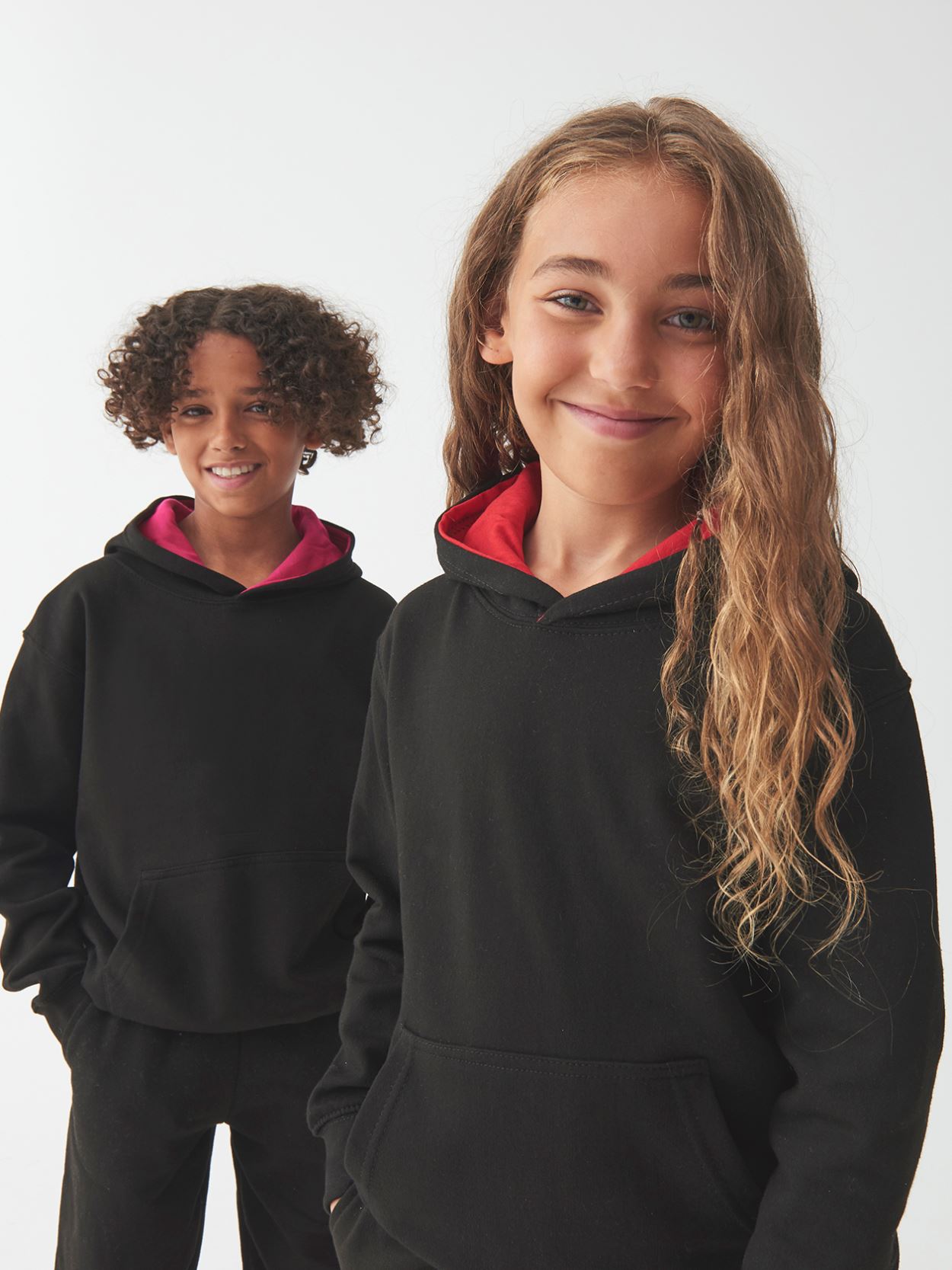 JH003B Kids Varsity Hoodie image 1