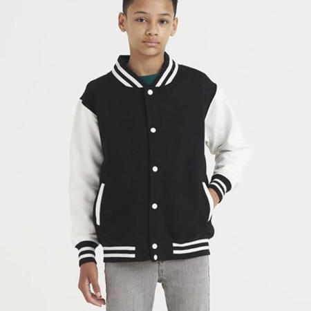 JH043B Kids Baseball Jacket image 1