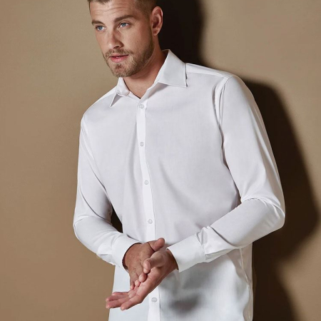 KK192 Slim Fit Business Shirt Long Sleeve image 1