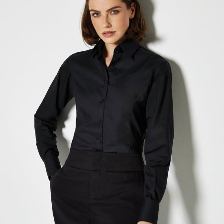 KK743F Ladies Long Sleeve Business Shirt image 1