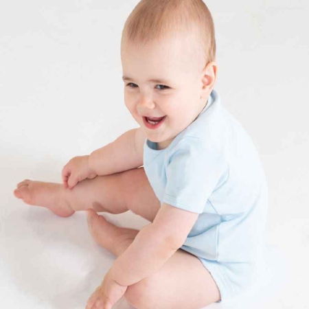 LW55T/LW055 Short Sleeve Baby Bodysuit image 1