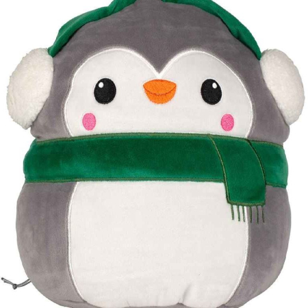 MM800 Grey/white Penguin Squidgy Animals Grey/white Penguin image 1