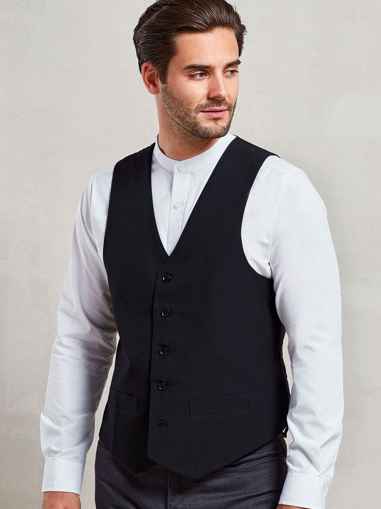 PR622 Lined Polyester Waistcoat image 1
