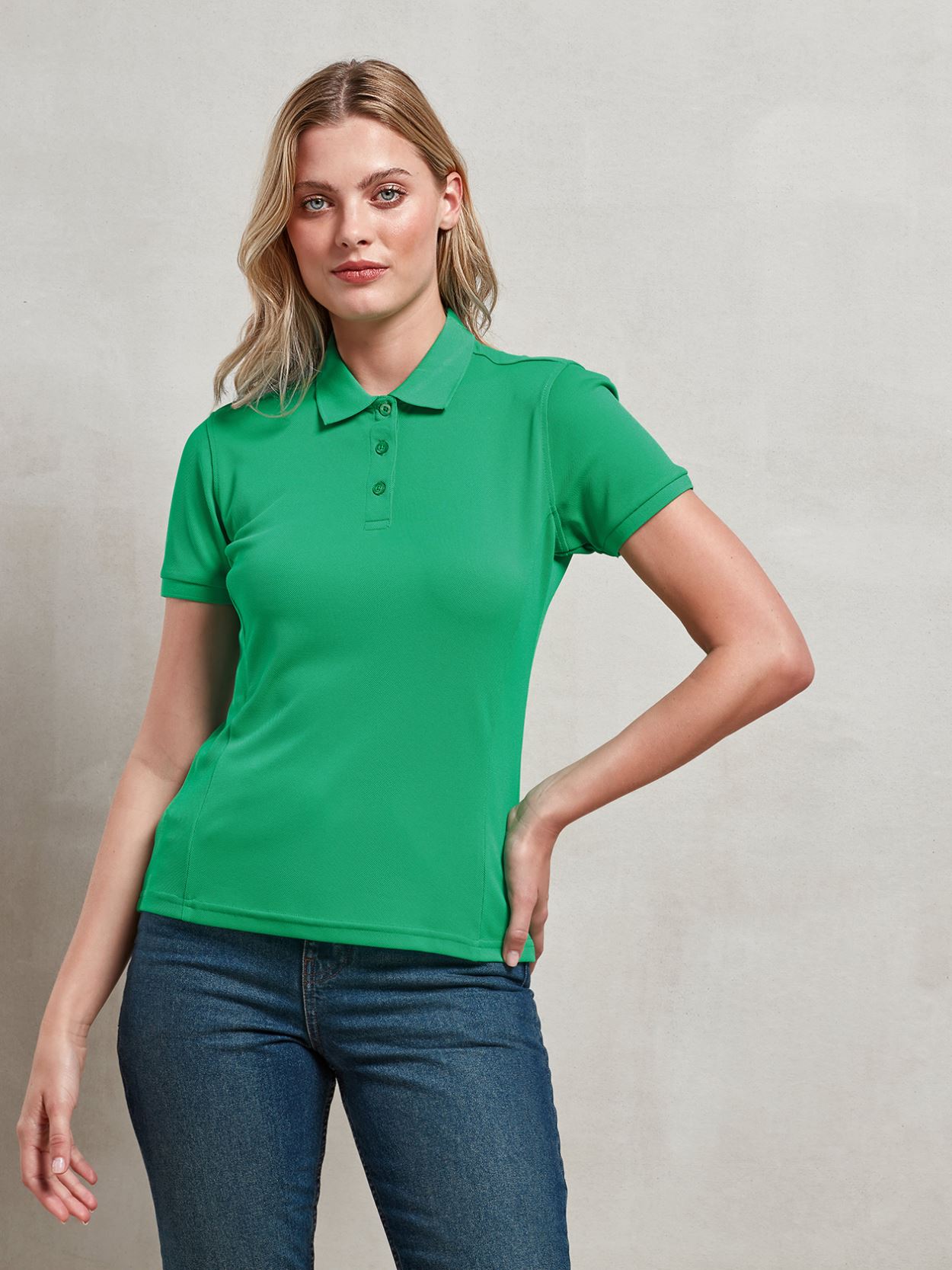 PR632 LADIES COOLCHECKER PLUS POLO SHIRT image 1
