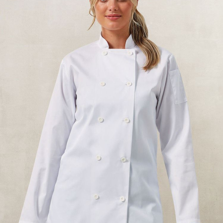 PR671 Women's Long Sleeve Chefs Jacket image 1