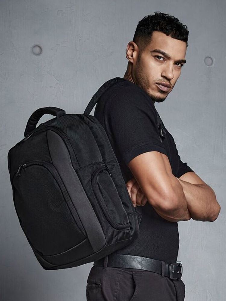 QD968 Tungsten Laptop Backpack image 1
