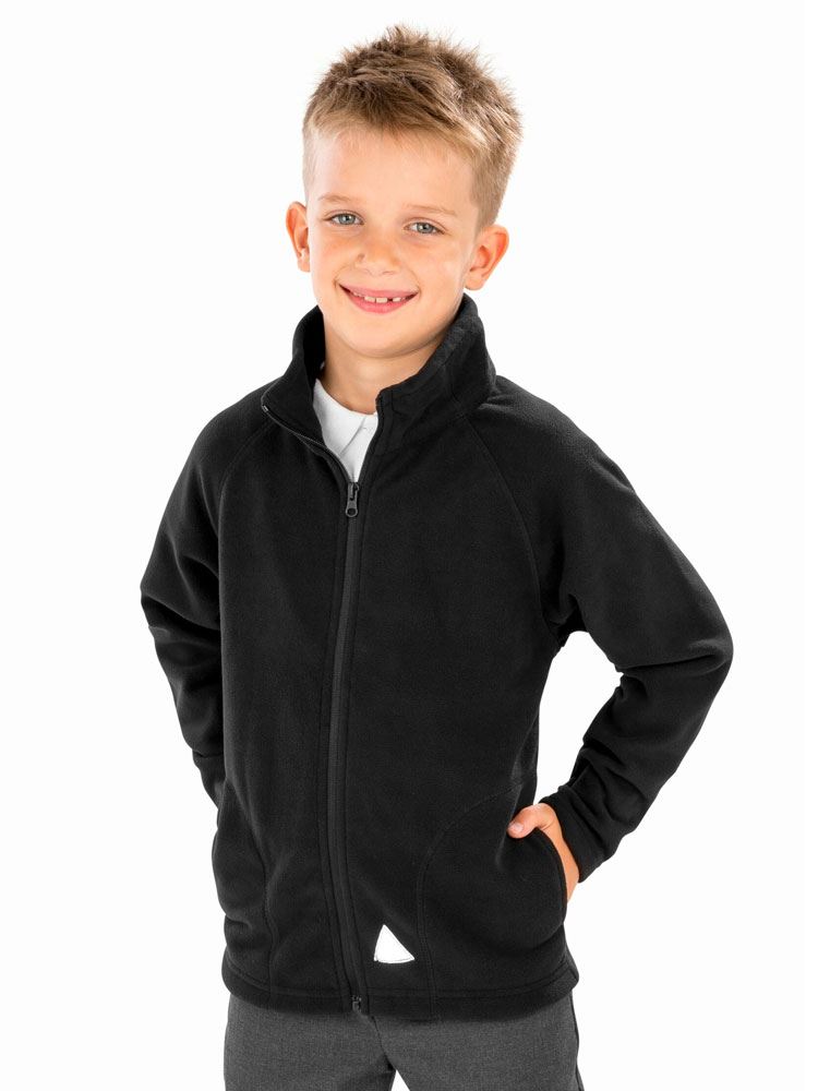 R114JY Core Children's Micron Fleece Jacket image 1