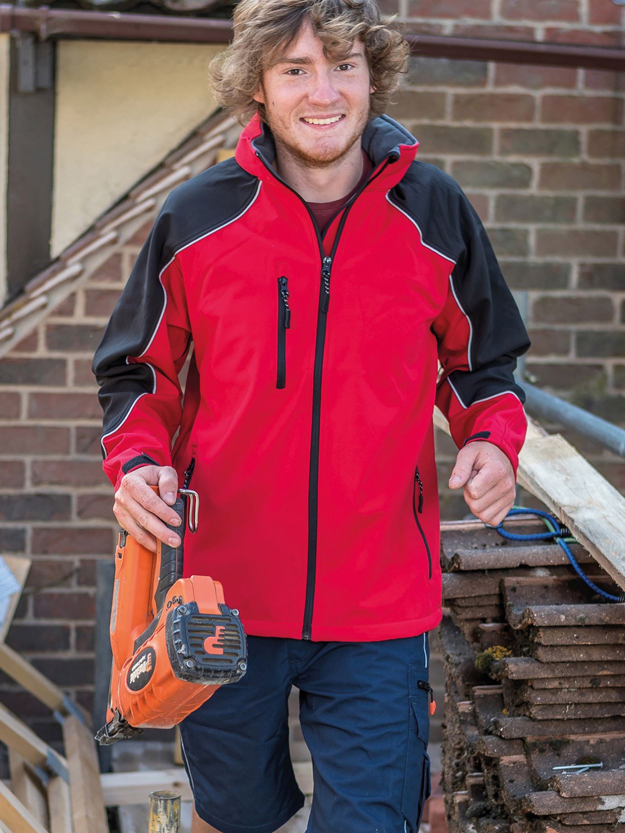 R118X Ice Fell Hooded Softshell Jacket image 3