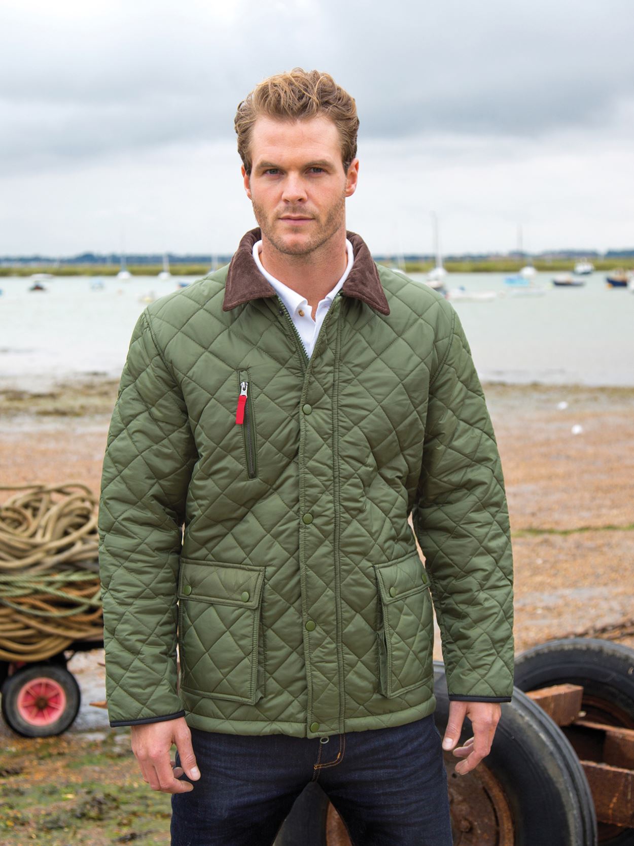R196X Urban Cheltenham Gold Jacket image 1