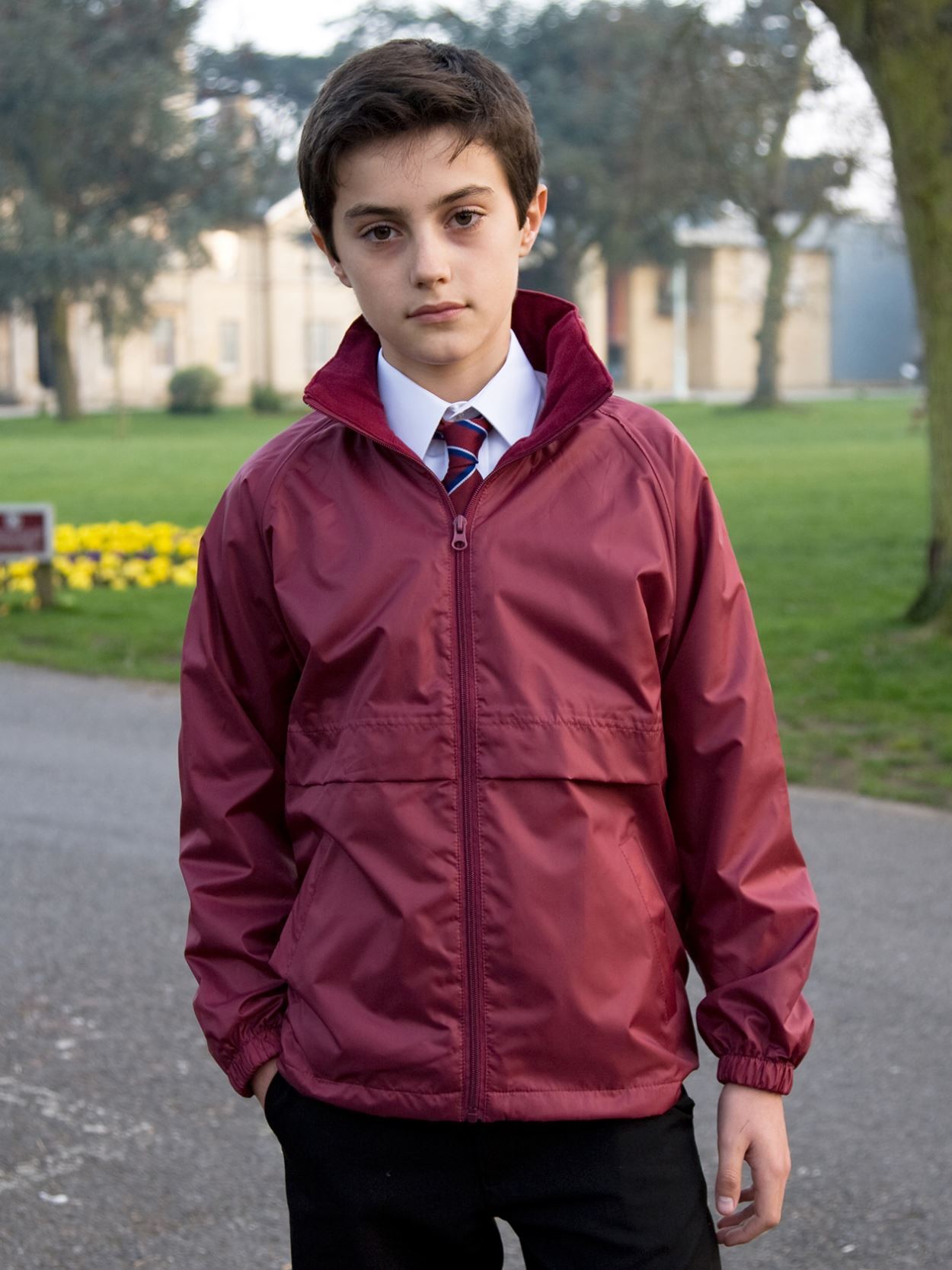 R203B Kids Core Mirco Fleece Jacket image 2