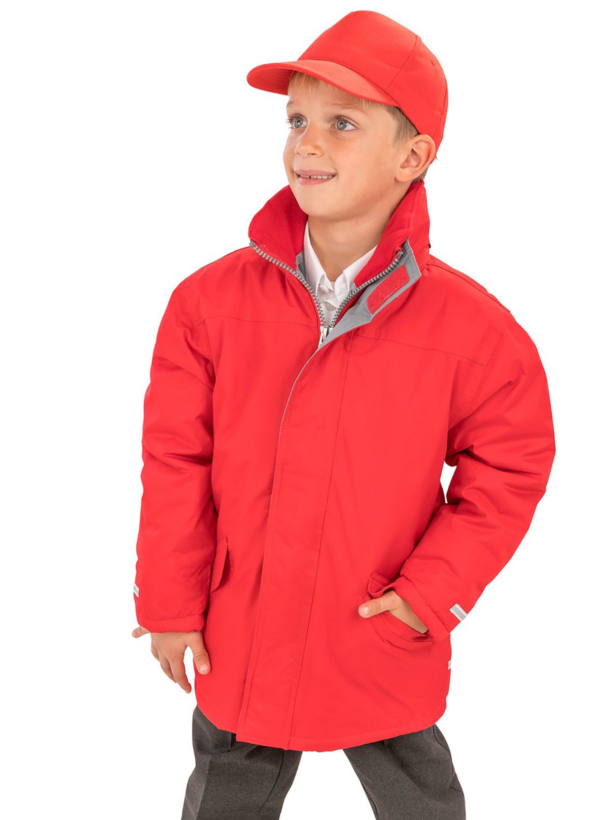 R207JY Children's Core Winter Parka image 3