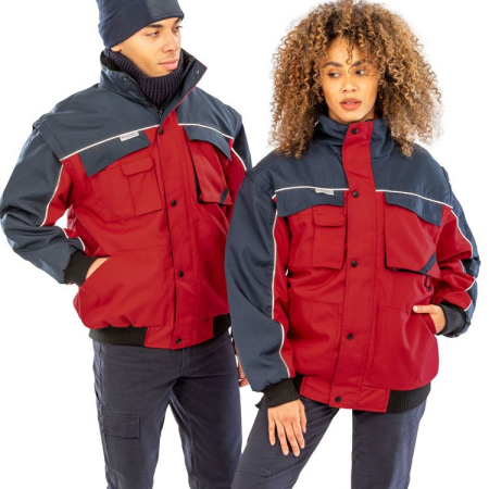 R71X Workgaurd Zip Sleeve Heavy Duty Jacket image 1